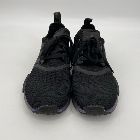 ADIDAS NM_R1 Boost Blue Metallic and Black Shoes Size 11 - Picture 3 of 11